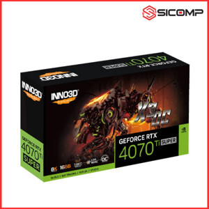 Card màn hình Inno3D Geforce RTX 4070Ti X3 OC 12GB GDDR6X
