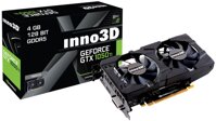 Card màn hình Inno3D GTX1050Ti Twin 4G (NVIDIA Geforce/ 4Gb/ DDR5/ 128Bit)