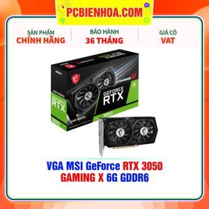 Card màn hình MSI GeForce RTX 3050 GAMING X 8G