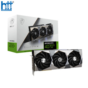 Card màn hình MSI GeForce RTX 4070 Ti SUPRIM X 12G