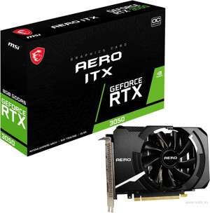 Card màn hình MSI Geforce RTX 3050 AERO ITX 8G