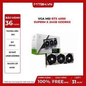 Card màn hình MSI GeForce RTX 4090 Suprim X 24G