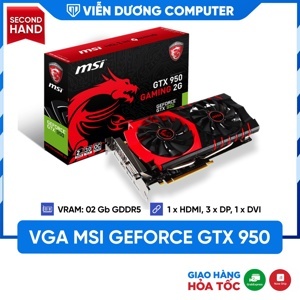 Card màn hình MSI GTX 950 Gaming 2G