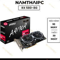 Card màn hình MSI Radeon RX 580 8G AMOR, 570 8G, 570 4G, ĐẸP, BẢO HÀNH 3 THÁNG