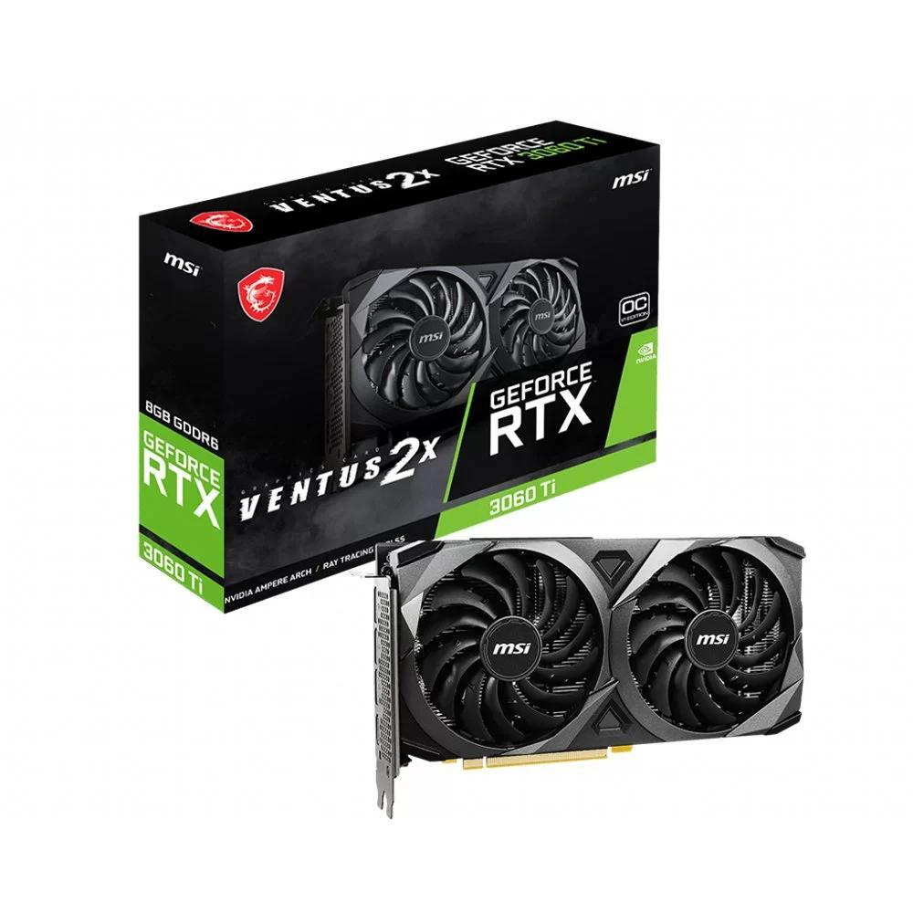 Card màn hình MSI RTX 3060 Ti VENTUS 2X 8G OCV1 LHR