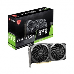 Card màn hình MSI RTX 3060 VENTUS 2X OC 12 GB (12GB GDDR6, 192-bit, HDMI +DP, 1×8-pin)