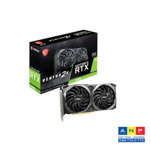Card màn hình MSI RTX 3060 VENTUS 2X OC 12 GB (12GB GDDR6, 192-bit, HDMI +DP, 1×8-pin)