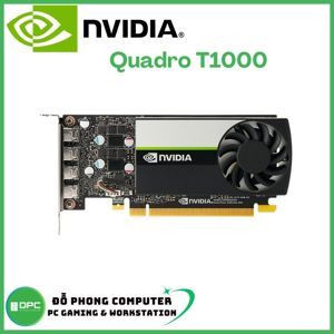 Card màn hình NVIDIA QUADRO T1000 4GB GDDR6
