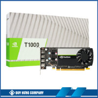 CARD MÀN HÌNH NVIDIA T1000 (4GB GDDR6, 128-BIT, 4X MINI DISPLAYPORT)