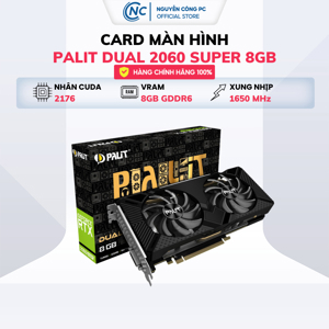 Card màn hình Palit RTX 2060 Super DUAL 8G