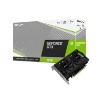 Card màn hình PNY Geforce GTX 1650 4GB Dual Fan - Hàng chính hãng