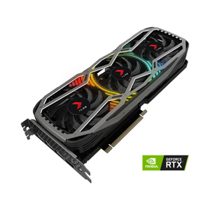Card màn hình PNY RTX 3070 8GB REVEL EPIC-X RGB Triple Fan Edition LHR (VCG30708LTFXPPB)