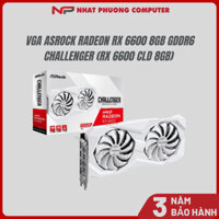 Card màn hình VGA ASRock Radeon RX 6600 8GB GDDR6 Challenger (RX 6600 CLD 8GB)