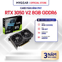 Card màn hình - VGA Asus RTX 3050 8GB GDDR6 V2 (DUAL-RTX3050-8G-V2) - Chính hãng bảo hành 36 tháng