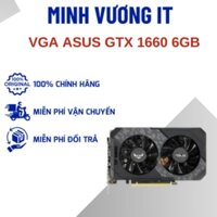 Card màn hình VGA ASUS TUF Gaming GeForce GTX 1660 SUPER 6GB GDDR6 QSD. hàng cũ bảo hành 1 tháng.