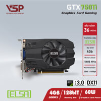 Card màn hình VGA ELSA GTX 750Ti 4GB DDR5 128 bit