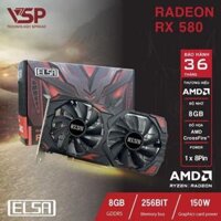 Card màn hình VGA ELSA Radeon RX580 Dual 8GB GDDR5