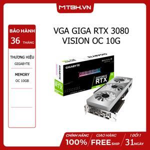 Card màn hình VGA Gigabyte GeForce RTX 3080 VISION OC 10G (GV-N3080VISION OC-10GD)