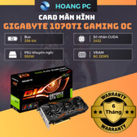 Card màn hình VGA GIGABYTE 1070ti Gaming OC 8GB 2ND Full box trùng số serial