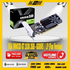Card màn hình – VGA Inno3D Geforce GT-1030 2GB DDR5 LP (Fan Version)