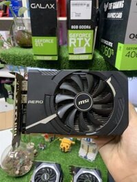 Card Màn Hình VGA MSI GTX 1050TI-4GB Aero 1FAN 2ND