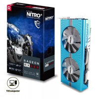 Card màn hình VGA RX 580 Sapphire Nitro Special Edition 8GB xanh 2 Fan Cũ Đã Qua Sử Dụng