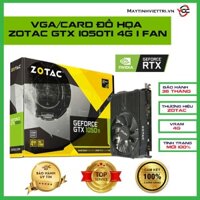 Card màn hình VGA Zotac GTX 1050Ti Mini 4G GDDR5 chiến game siêu đỉnh