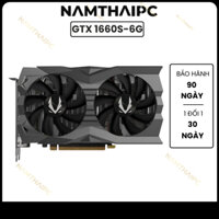 Card màn hình Zotac Gaming GeForce GTX 1660 Super AMP - BH 2025, 1660TI TWIN BẢO HÀNH 3 THÁNG