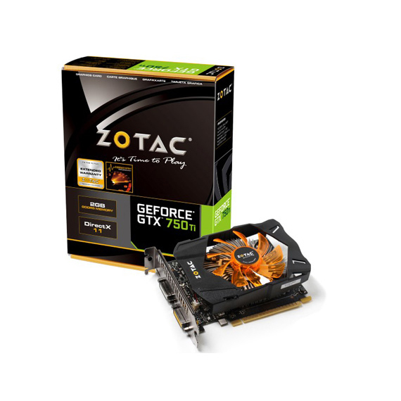 Card màn hình ZOTAC GTX 750Ti 2GB DDR5 128bit
