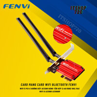 Card mạng, Card wifi Bluetooth cho máy tính bàn Fenvi Wifi 5 Pci-e Không Dây Ac1200 Băng Tần Kép 2.4G/5GHz 802.11ac