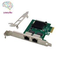 Card Mạng Hai Cổng BCM5718 Gigabit Server PCI Express X1