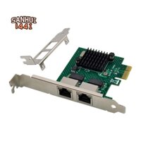 Card Mạng Hai Cổng bcm5718 gigabit server pci express x1