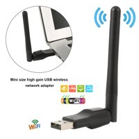 Card Mạng Không Dây Mini Wifi 150 Mbps 20Dbm Anten USB Thu Wifi 802.11B/N/G Tốc Độ Cao wifi Adaptador Trang Sức Giọt