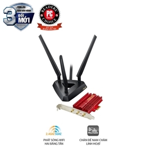 Card mạng không dây PCI Express Asus PCE-AC68 Wireless AC1900