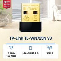 Card mạng không dây TP-Link TL-WN725N V3