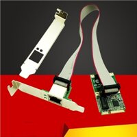 Card mạng mini pcie card mạng 1000mbps gigabit ethernet 10/100 / 1000m nic rj45 bộ điều hợp mạng lan cho máy tính để bàn pc