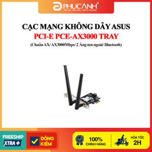 Card mạng PCI-E AX3000 WiFi 6 ASUS PCE-AX3000