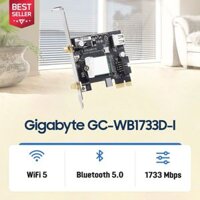 Card mạng PCIe WiFi 5 Gigabyte GC-WB1733D-I