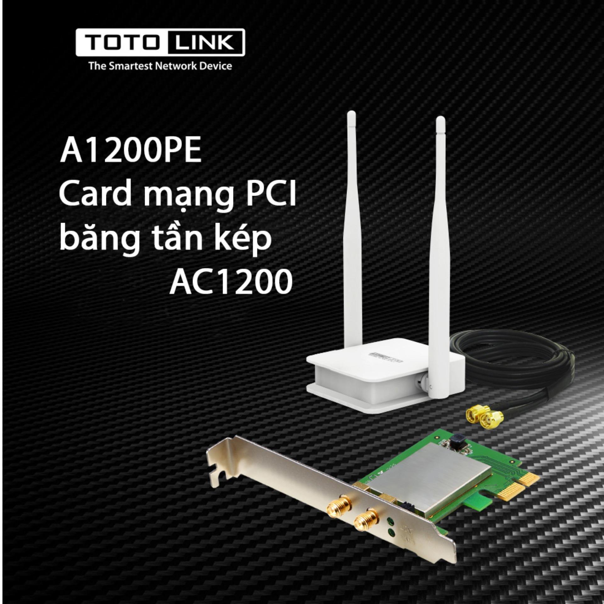 Card mạng TotoLink A1200PE