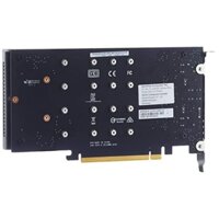 Card mở rộng khe SSD ASUS Hyper M.2 x16 Gen 4 Card (PCIe 4.0/3.0)