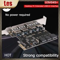 Card Mở Rộng U3V04S + 4 Cổng USB 3.0 PCIe PCI Express