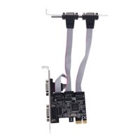 Card PCI-E to 4 Port RS232 DIEWU Asix MSC9900