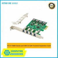 Card PCI-E to 4 USB 3.0 cho Mini PC, SFF không cần nguồn phụ