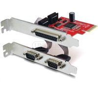 CARD PCI-E to RS232 + PARALLEL UNITEK Y-7508