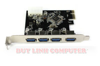 Card PCI E to USB 3.0 ra 4 cổng