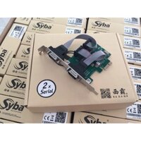 Card PCI Express sang 2 com, 4 com, 8 Com ( rs232) SYBA chính hãng