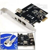 Card PCI-Express to 1394 - 4Port