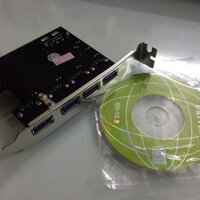 Card PCI Express to 4 port USB 3.0