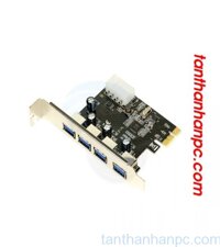 Card PCI Express to 4 port USB 3.0