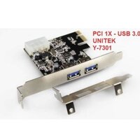 Card PCI RA USB 3.0 Express Unitek (Y - 7301)